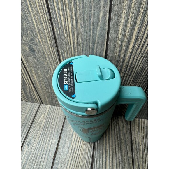 Hydrapeak 18 oz. Voyager Tumbler Baylor University Bears Teal Insulated Stainles - Picture 3 of 4